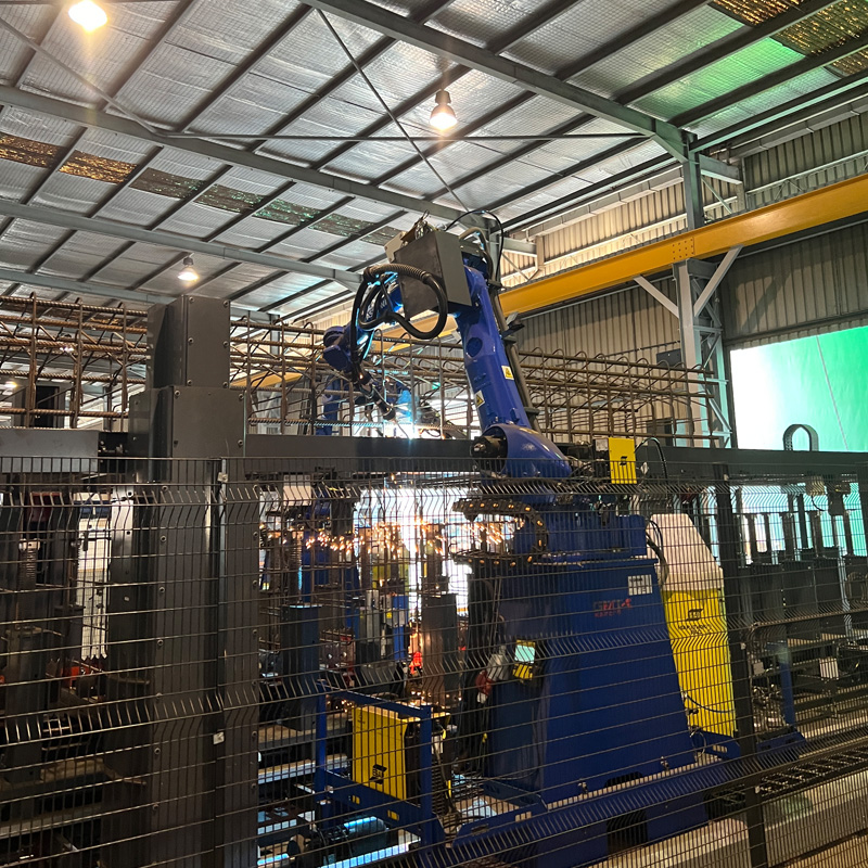 GMT Robotics Dwall ARCAS handles cages up to 20 metric tons
